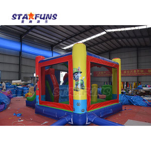 <span class=keywords><strong>Château</strong></span> <span class=keywords><strong>gonflable</strong></span> avec toboggan pour enfants, <span class=keywords><strong>château</strong></span> de saut <span class=keywords><strong>gonflable</strong></span> avec toboggan, trampoline avec souffleur pour enfants - Product Image 6