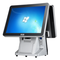 Machine POS 15 pouces, Caisse enregistreuse d'entreprise, Système de caisse enregistreuse POS, Terminal de point de vente