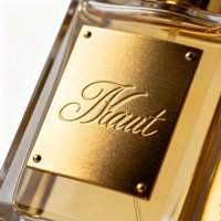 Flacon de parfum en aluminium personnalisé pour femmes, étiquette mignonne, emballage cosmétique en vinyle imperméable avec design de cadre photo pour l'artisanat