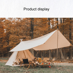 <span class=keywords><strong>Tienda</strong></span> <span class=keywords><strong>de</strong></span> <span class=keywords><strong>campaña</strong></span> piramidal <span class=keywords><strong>India</strong></span> para acampar al aire libre a prueba <span class=keywords><strong>de</strong></span> lluvia y sombrilla, dosel <span class=keywords><strong>de</strong></span> algodón para acampar 2-3 personas, <span class=keywords><strong>tienda</strong></span> ligera - Product Image 3