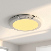 Plafonnier LED rond rechargeable Banqcn 7 pouces, 4200mAh, avec détecteur de mouvement magnétique, petite lampe LED d'intérieur