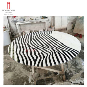 <span class=keywords><strong>Tavolino</strong></span> da Caffè di Lusso <span class=keywords><strong>in</strong></span> Pietra <span class=keywords><strong>con</strong></span> Getto d'Acqua Piano <span class=keywords><strong>in</strong></span> Marmo per Consolle - Product Image 2