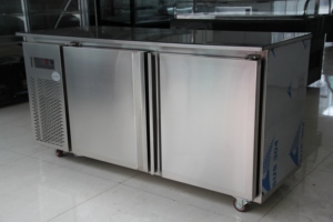 Brevit nóng bán công suất lớn sử dụng thương mại đôi-nhiệt độ dưới truy cập tủ lạnh tủ đông 304 thép không gỉ - Product Image 3