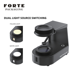 เครื่องมือตรวจสอบเพชรแบบโพลาริสโคปสองแสง FORTE PACKAGING สำหรับการสังเกตอัญมณี อุปกรณ์และเครื่องมือสำหรับงานจิวเวลรี่ - Product Image 3