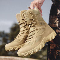 SONICE Factory Direct imperméable hommes désert Sport chaussures haute randonnée Outdoor Combat Botas escalade bottes tactiques