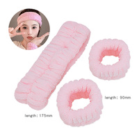 Bracelet absorbant pour femmes et filles avec logo, élastique pour le lavage du visage, en microfibre, pour les poignets, vente en gros