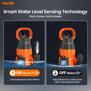 Cleartide <span class=keywords><strong>prix</strong></span> d'usine <span class=keywords><strong>pompe</strong></span> immergée économe en énergie petite <span class=keywords><strong>pompe</strong></span> à eau utilitaire submersible portable - Product Image 5