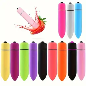 10 Speed ​​Bullet Vibrator Dildo Vibrators AV Stick G-spot Clitoris Stimulator Mini Speeltjes voor Vrouwen Masturbator <span class=keywords><strong>Sex</strong></span> Producten - Product Image 1