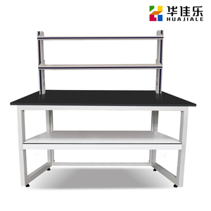 Huajiale Enkele Werkstationtafel Met Reagensplaat En Werkbank Met Lichte Werkplaats Inspectie Operatietafel - Product Image 6