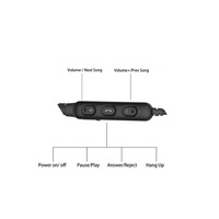 JIND Headset Handsfree 110mAh kustom penjualan laris Headphone In-ear magnetik Neckband Earphone olahraga Earphone nirkabel