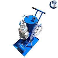 Chariot de filtration d'huile hydraulique portable avec manomètre pour outils de machine, fabriqué aux États-Unis et au Canada