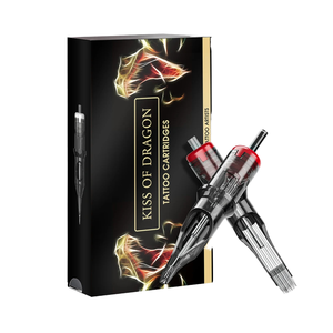 Agujas de tatuaje desechables 12 #0,35mm, juego de caja esterilizada, 20 piezas RS Liner RL, Cartucho RM curvo <span class=keywords><strong>Magnum</strong></span>, ceja, arte corporal permanente - Product Image 1