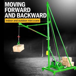 Строительное подъемное оборудование, надежный и прочный подъемный мобильный маленький мини-кран - Product Image 2