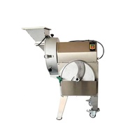 Commercieel Gebruik Groentesnijder Aardappelchips Machine Fruitsnijmachine Met Hoge Werkefficiëntie