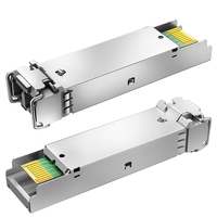 Cisco 1G SFP GLC-LH-SMD Uyumlu 1.25G Optik Alıcı-Verici SFP Modülü Tek Modlu 20km 1310nm SMF Ticari FCC ROHS CE Onaylı