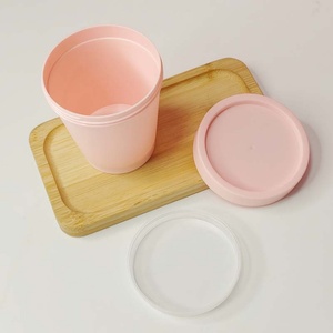 Tarros de Plástico PP Vacíos de Grado Alimenticio de 50g, 100g, 200g, Coloridos, para Mascarillas Faciales, Helados y Cosméticos, con Tapas, Venta al Por Mayor - Product Image 6