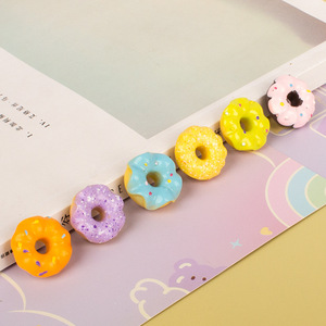 Accesorios de resina con forma de donuts para fundas de teléfono, horquillas, llaveros, decoración del hogar, cabujones de resina, artesanías de arcilla personalizadas, resina para decoración - Product Image 4