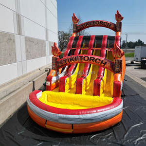 สไลเดอร์เป่าลมรูปต้นปาล์มสีรุ้ง GMY Inflatables บ้านเล่นสไลเดอร์เป่าลมสำหรับเด็ก สไลเดอร์กลางแจ้งสำหรับงานปาร์ตี้เด็ก - Product Image 5