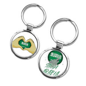 Venta caliente moda llavero de Metal personalizado 3D alta calidad desmontable recuerdo regalo llavero forma Irregular llavero - Product Image 1