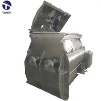 Mélangeur de poudre Équipement de machines de mélange alimentaire Mélangeur de poudre industriel Mélangeur à palettes à double arbre