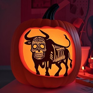 Độc Đáo Tây Ban Nha Bullfighter Flamenco <span class=keywords><strong>Torero</strong></span> Matador Chủ Đề 3D PU Bọt Khắc Bí Ngô Cho Halloween Trang Trí - Product Image 4