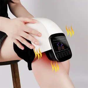 電気赤外線加熱膝マッサージ空気圧および振動理学療法器具膝マッサージリハビリテーション鎮痛