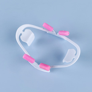 Soporte bucal 3D con gancho, almohadilla de mordida, dispositivo oral desechable, azul y blanco, para adultos - Product Image 4