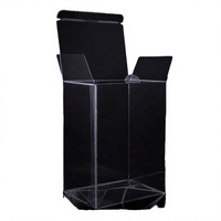 Boîtes en PVC jetables hautement transparentes à faible MOQ, emballage de détail en PET pour cosmétiques, maquillage, crème, parfum - Matériau PP