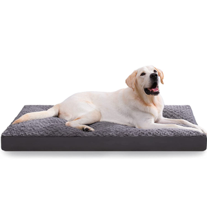 Yangyangpet Patrón sólido XXXL Cama grande de franela para perros Cama lavable para perros más grandes - Product Image 6