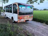 Autobús Eléctrico Cerrado para 23 Pasajeros, Modelo para Complejos Turísticos