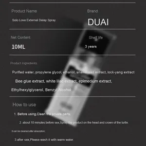 Uzun etkili hint yağ gecikme sprey erkek olmayan boşalma yarı kalıcı sert seks oyuncakları - Product Image 4