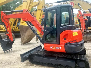 Mini-pelle KX163 de 5,2 tonnes avec une portée maximale de 6120 mm et une force de godet de 40,1 kN, excavatrice à haute stabilité - Product Image 3