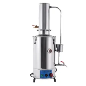 Destilador de água com aquecimento elétrico 5-20L/H com controle automático para Hospital Colégio de Laboratório