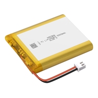 Batterie polymère au lithium haute densité 3,7 V 5000 mAh en vente en gros avec circuit de protection de sécurité PCB intégré