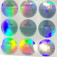 Autocollant de voiture en vinyle découpé à la forme, réfléchissant, holographique, impression couleur vive, imperméable, écologique, dessin animé