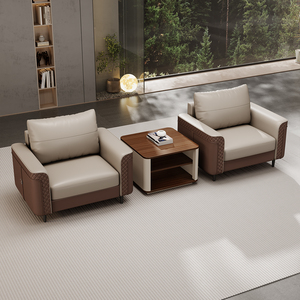Sang Trọng Hiện Đại Tối Giản <span class=keywords><strong>Sofa</strong></span> Đứng Lười Biếng Giường Bàn Văn Phòng Máy Tính Xách Tay Đứng Trung Quốc Kinh Doanh Tiếp Nhận <span class=keywords><strong>Sofa</strong></span> Da Set Cho Văn Phòng - Product Image 1