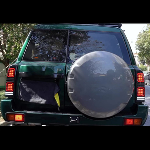 Demillon cho Nissan tuần tra y61 tín hiệu lần lượt sửa đổi với Red LED taillights cho phụ kiện ô tô - Product Image 5