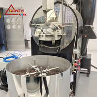 Tostadora de Café Eléctrica/a Gas de 3kg, 6kg, 10kg, 15kg, 30kg, 60kg, 120kg, Máquina para Tostar Café