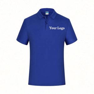 Camiseta de Golf Personalizada de Poliéster, Antiarrugas, para Publicidad Empresarial, Bordado Promocional, Uniforme, Camiseta con Logotipo Personalizado - Product Image 2