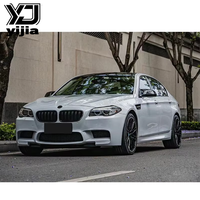 Pour BMW Série 5 2011-2016 F10/F18-M5 Kit de carrosserie de pare-chocs arrière en ABS Matériel OLIVER Ajustement CN