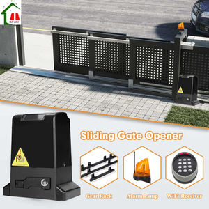 Moteur d'ouverture de porte coulissante électrique robuste 800 kg <span class=keywords><strong>avec</strong></span> rail en acier de 4 m - Product Image 4