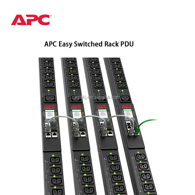APC PDU APDU9953 32A 230V Smart PDU Rack 9000 Switched 0U 21 C13 3 C19 Switched Smart PDU Rack for Energy Optimization