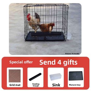 Gabbia <span class=keywords><strong>per</strong></span> Polli di Piccole Dimensioni <span class=keywords><strong>per</strong></span> Uso Domestico e Pollaio <span class=keywords><strong>per</strong></span> Allevamento <span class=keywords><strong>Quaglie</strong></span> con Funzioni Automatiche di Rotazione e Piegatura delle Uova - Product Image 3