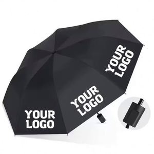 <b>Gifts</b> Custom Logo Printed Women's Sun Rain Umbrella Business Promotion Folding Umbrella Sun Protection Umbrella - Product Image 1