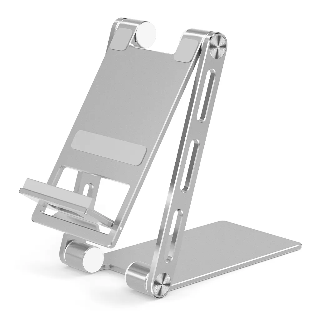 Aluminium Alloy Adjustable Accessories Smart Cell Desk Mount Desktop Mobile Phone Holder Tablet Stand