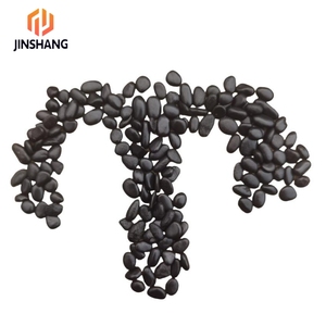 Directo de fábrica, piedra Natural negra de alto pulido, piedra de paisaje de roca de Río adoquín para decoración al aire libre - Product Image 2