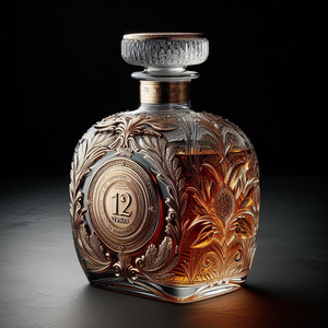 Botellas de cristal para <span class=keywords><strong>licor</strong></span>, 375ml, 500ml, 700ml, 750ml, 1000ml - Product Image 1