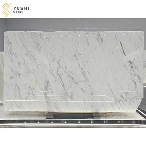 YUSHI Mármol Natural Statuario Blanco Italia Pulido para Revestimiento de Pared Escalera Piso Lujo Villa Baño - Product Image 1