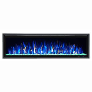 <span class=keywords><strong>Chimenea</strong></span> Eléctrica Moderna de Múltiples Llamas con Temperatura Ajustable y Control Remoto para Uso Doméstico, Comercial y Hotelero - Product Image 4