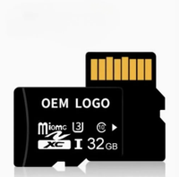 Penjualan Terbaik 100% kapasitas penuh 4GB-512GB kartu memori mikro kartu SD plastik.